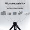Metal Camera Stand 4 Adjustable Positions Foldable Design Slip Proof Feet for Studio Lighting Video Aluminum Alloy Photography view 4