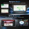 10 Single Din Android Car Stereo with Wireless CarPlay & Android Auto,Adjustable Car Stereo with 4G+64G BT, Rear View Camera GPS WiFi FM EQ SWC Single Din Android Sellrich Car Radio view 3