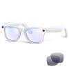 AI Smart Glasses for Men Women with Camera,8MP 2K HD Camera Glasses,AI Voice Control and Translation,Smart Anti-Blue Light Glasses with Bluetooth Call,IP67 Waterproof for Driving,Outdoor,+2 Lenses. view 1