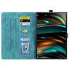 YBFJCE Case for Samsung Galaxy Tab A11 2025/A9 2023 8.7 inch,Multi-Angle Viewing PU Leather Folio Stand Cover with Pencil Holder,Shockproof Protective Case for Samsung Galaxy Tab A11/A9,Green view 3