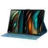 YBFJCE Case for Samsung Galaxy Tab A11 2025/A9 2023 8.7 inch,Multi-Angle Viewing PU Leather Folio Stand Cover with Pencil Holder,Shockproof Protective Case for Samsung Galaxy Tab A11/A9,Green view 4