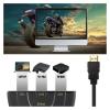 Monitor Conversion Cable 3 in 1 Out 4K HDTV Splitter 3-Port HD Switcher Selector HD Cable Supports Full HD 4K 1080P 3D Player HDTV,PS4 Game Console Display Conversion Line view 4