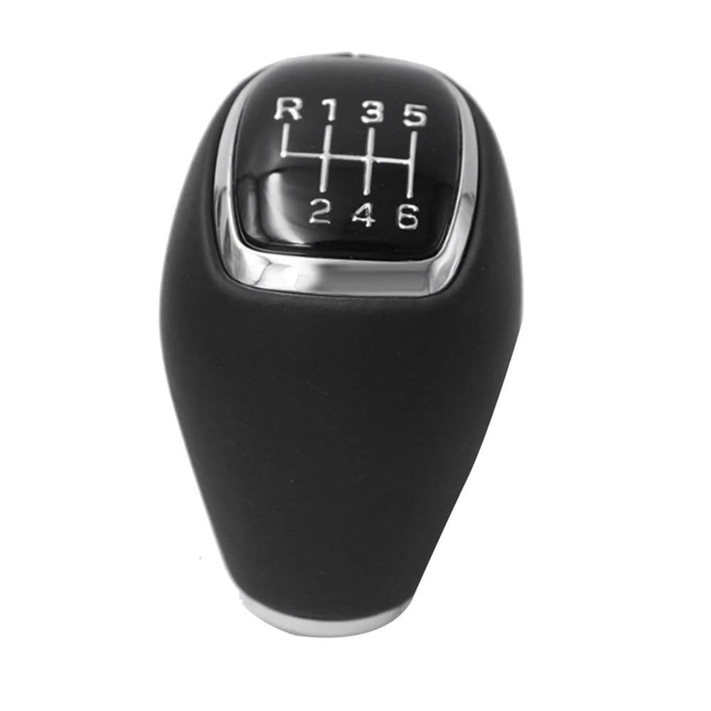 6 Speed Manual Leather Gear Shift Knob, for Hyundai, for Santa Fe, for DM, IX45 Sports, 2012-2015, 437112W200, Car Accessories