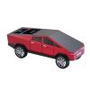 Futuristic Truck Model Bluetooth Replica Speaker with LED Display Screen  Considerate Gift for Car Design Fans & Audio Users, TWS Stereo, FM, USB/TF Playback, LED Headlights, Built-in Mic (Red) view 1