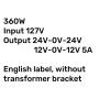1pcs Ring Transformer 30W 50W 80W 100W and Other Whitout Black Bracket(No.11) view 2