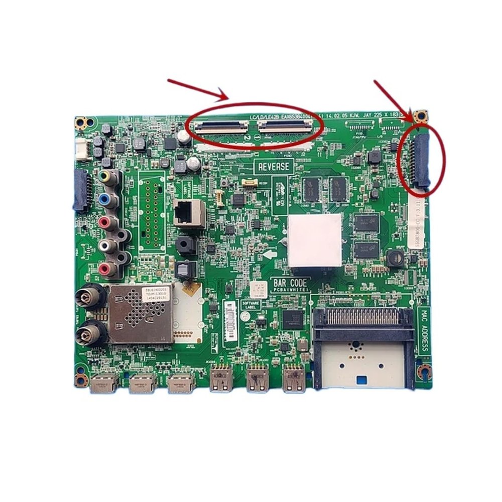 Compatible for LGEAX65384004 EBL61400201 EBT62800409 55GB7800 55LB700V-ZG 42LB670V 42LB671V TV Motherboard Replacement(55 inch)