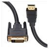 ACGTUY HDMI to DVI Cable Compatible Cable 1.5M 300cm 1080P 3D DVI D 24 1 Pin Adapter Cables for TV Box DVD PC Projector(3 m) view 1