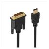 ACGTUY HDMI to DVI Cable Compatible Cable 1.5M 300cm 1080P 3D DVI D 24 1 Pin Adapter Cables for TV Box DVD PC Projector(3 m) view 2