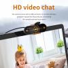 GFHSKRPL 1080P Web Camera Webcam Computer PC with Mic for Video Calling Network Teaching Office Meeting view 4