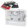 Bewinner Retro Cassette Recorder Player, Portable Cassette to MP3 Digital Converter, Tape Player with Bluetooth FM Radio & 3.5mm Headphone Jack for Music Voice Recordings view 1