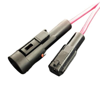 D+j7022y-2.3 Water Proof Plug of Electric Bicycle 2/3 / 4/6 / - 16 pin Sealed Connector of Automobile Harness Wire Length 15cm(1p Strip line,1sets)