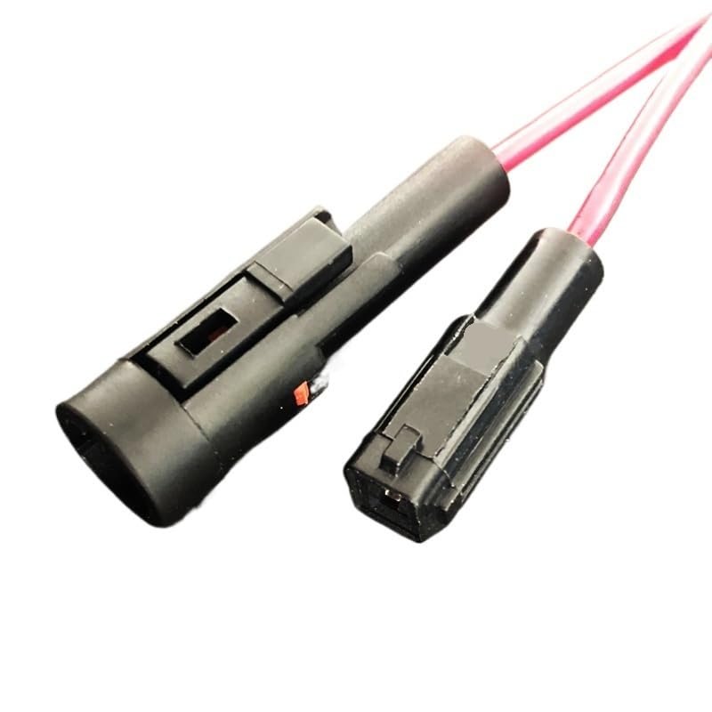 D+j7022y-2.3 Water Proof Plug of Electric Bicycle 2/3 / 4/6 / - 16 pin Sealed Connector of Automobile Harness Wire Length 15cm(1p Strip line,1sets)