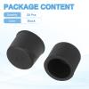 PATIKIL RCA Anti Dust Plug Dustproof Cover, 10pcs 0.54"/13.7mm Port Stopper Protector Silicone RCA Female Connector for TV Speaker Set-Top Boxes DVD Players Projectors, Black view 3