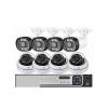 5MP CCTV Security System POE NVR Two-Way Audio Dome Camera/Face Detection Bullet Camera Video Surveillance Set(4PCS,4CH NVR and 2Cameras) view 2