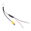 4 Pin Car Connector Radio Back Up Reverse Camera Retention Wiring Harness Cable Plug Adapter Effortless Parking for Long Lasting Use view 3