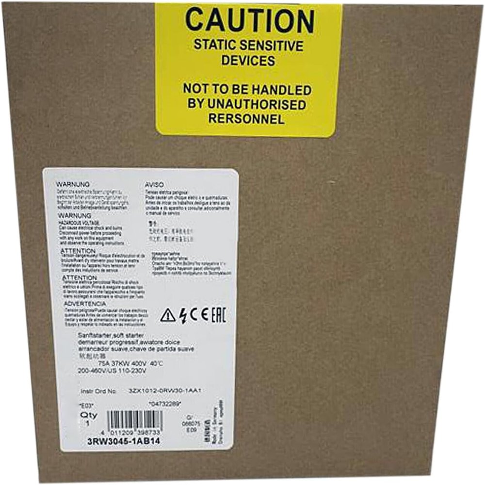 3RW3045-1AB14 New and Sealed in Box 3RW30451AB14 1 Year Warranty