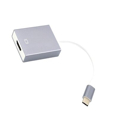 GORBUS Aluminum Type C to Hdmis Converters 4K High Resolution Supports Laptops Smartphones Tablets Projection to Monitors TVs Hdmis Adapter Cable