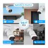 5MP 8CH DVR Surveillance Security Camera System CCTV Kit Video Audio Recorder Face Detection 6 in 1 XVI AHD TVI CVI VBS IP(4PCS,8CH and 4PCS 5MP_US Plug) view 4