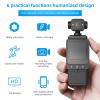 Dpofirs Mini Body Camera, 1080P Vlogging Camera, with Smart Stabilization, Wide Angle Lens 270 180 Degree Rotation, Wearable POV Camcorder, for Outdoor Photography Travel view 3