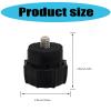 1/4" Screw Thread to 17mm Ball Head Brackets Connector Adapter Universally for Tripod Monitor Tablet Phone view 4
