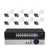 QDVOPHZA 16CH 4K 8MP CCTV Security System POE 5MP AI Human Detection Outdoor Night Vision Camera Two-Way Audio Video Surveillance Kit(4PCS,5MP 8PCS Camera) view 1