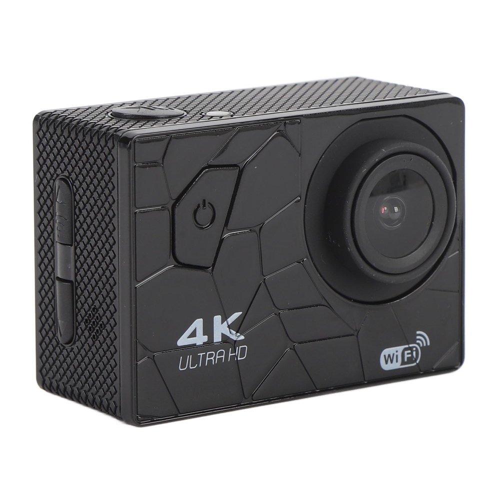 4K Action Camera, Anti Shake Underwater Camera 4K 30fps 20MP, 170 Wide Angle Lens with HD Display, Smart Anti Shake, Practical Accessories for Diverse Scenarios