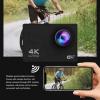 4K Action Camera, Anti Shake Underwater Camera 4K 30fps 20MP, 170 Wide Angle Lens with HD Display, Smart Anti Shake, Practical Accessories for Diverse Scenarios view 4