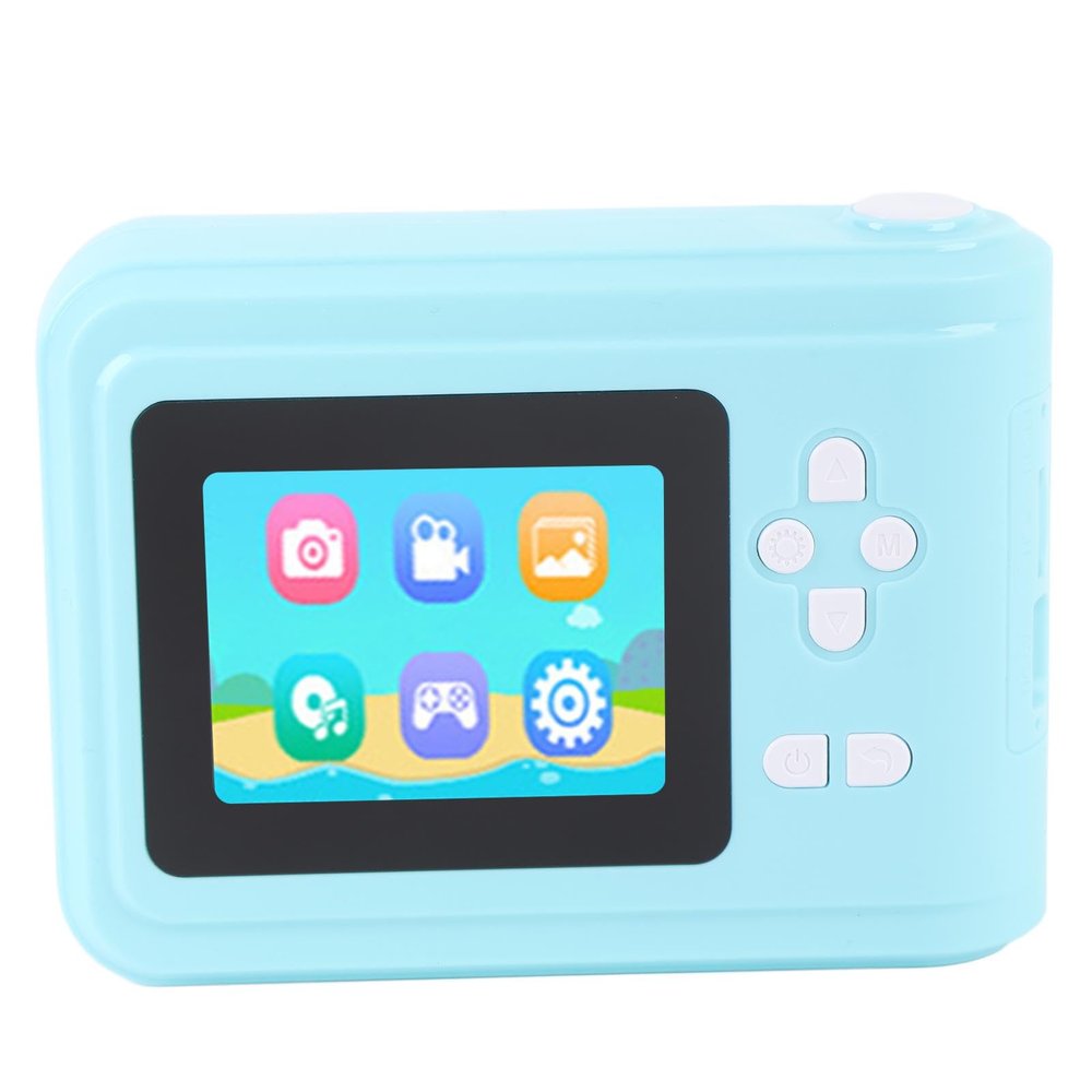 DirectNine Basics Instant Print Camera, Print Photos, Black and White Instants Digital Camera, 1080P HD Digital 48MP Selfie Instant for Boys Girls (Blue)