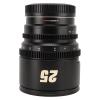 AKLOSIPY 25mm T2.1 Cine Lens Film Lens Cinema with 260 Extended Focus Range Stepless Focus Gear for R RP R5 R6 R3 Camera (Black) view 1