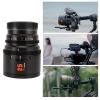 AKLOSIPY 25mm T2.1 Cine Lens Film Lens Cinema with 260 Extended Focus Range Stepless Focus Gear for R RP R5 R6 R3 Camera (Black) view 2