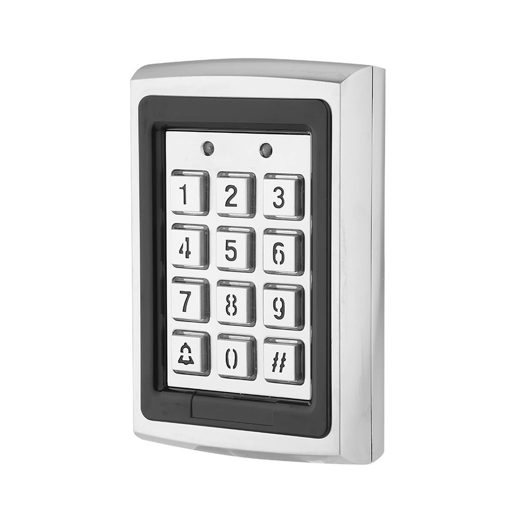 QANYEGN Security Access Control Keypad, Door Access Controller with Backlight, Access Control Keypad Metal Card Reader for Garage Door, Gate