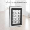 QANYEGN Security Access Control Keypad, Door Access Controller with Backlight, Access Control Keypad Metal Card Reader for Garage Door, Gate view 3
