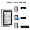 QANYEGN Security Access Control Keypad, Door Access Controller with Backlight, Access Control Keypad Metal Card Reader for Garage Door, Gate view 4