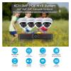 4CH 5MP POE NVR Kit Security Camera System 5MP 3MP IR Outdoor CCTV Dome Audio POE IP Camera Video Surveillance Set(2T,2PCS 3MP Cameras) view 4