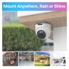 8CH 3K PoE Security Camera System 3K 5MP 8 Channel NVR 4MP HD Outdoor IP Cameras Dome Home CCTV Video Surveillance Kit(8CH NVR 4Cameras) view 4