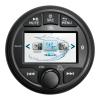Gauge Style AM/FM/WeatherBand Radio Bluetooth Receiver, 2X 8 450 Watt 2-Way Multicolor LED Outdoor Audio Speakers, Amplifier w/Install Kit, Radio Antenna, Wire view 2