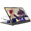 Lenovo Yoga 7i 2-in-1 16" 2K Touchscreen Laptop, Intel Core Ultra 7 155U, 16GB LPDDR5X RAM 2TB SSD, Backlit KB, Wi-Fi6E, Webcam, Win11 Pro Office Lifetime License, Storm Grey, w/USB Hub, W/GaLiMu view 1
