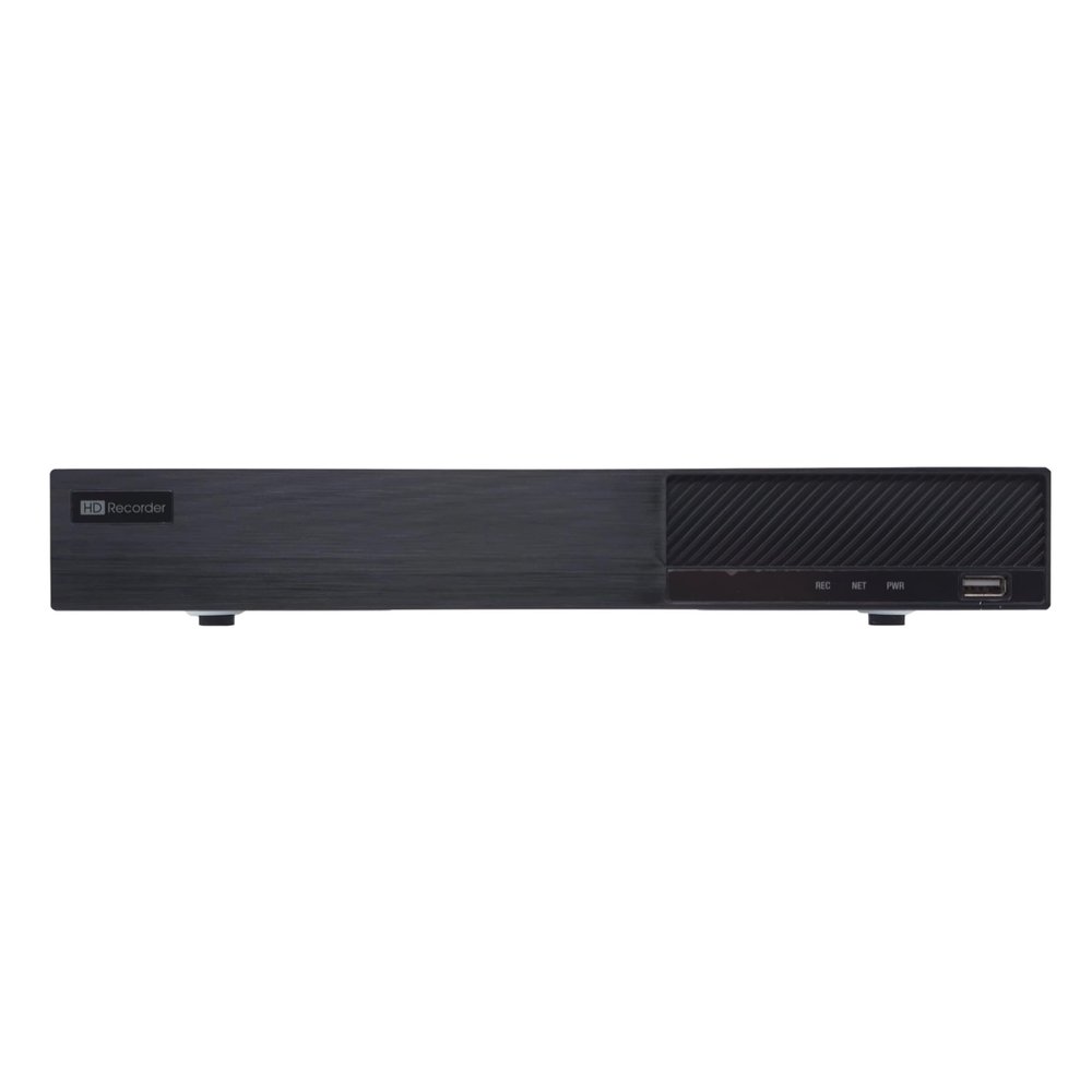 ACELEVEL 4 Channel PoE 4K NVR, NDAA Compliant, 8MP, H.265, 1xSATA, HDMI/VGA, Mobile Surveillance (No Hard Drive Included)