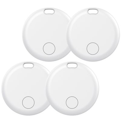 Air Tracker Tag, Bluetooth Tracker-4 Pack Works with Apple Find My (iOS Only), Smart Tags for Luggage, Keys, Backpack, IPX7 Waterproof, Up to 105dB