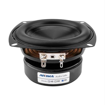 1Pcs 4 Inch Subwoofer Speaker 100W 4 8 Ohm Super Woofer Sound Speaker BASS Waterproof Loudspeaker DIY 2.1 Home Theater(8 Ohm 100W Speaker)