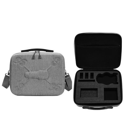 Large Carrying Case for DJI Mini 5 Pro Protective Organize Bag with Shoulder Strap,Simple Fashionable and Anti-Impact with Thickened Padding, Black/Gray, Nylon Gray