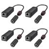 4pcs 48v to 24-Volt Converter, 48V Power Over Ethernet Adapter Convert to 24V POE Adapter for Surveillance Camera, CCTV Cameras, IP Cameras, and Wireless AP Wireless Bridge view 1