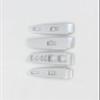 ERMUCEN 4PCS Window Switch Decoration Decal Frame Cover Panel Trim Door Handle Armrest Trim for Honda Accord 2018 2019 2020 2021 2022 (Matte Silver) High Configuration view 2