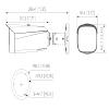 ENS Security 4MP Intelligent Bullet Camera with Smart Dual Light and Active Deterrence, HNC3I149T1-IRASPV/28-S4 view 3