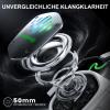 SKAPENDY Wireless Gaming Headset for PS5 PS4 PC, Foldable RGB & ENC Mic view 4