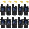 Global Lifetime Free 4G LTE PoC Walkie Talkies Nationwide PTT Two Way Radios Unlimited Range Long Distance Push-to-Talk Over Cellular Radios for Family, Logistics & Company 10pcs with SIM Card (10) view 1