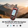 NiesahYan A6 Handheld GPS for Hiking,Multi GNSS Support,Rugged Navigator view 2
