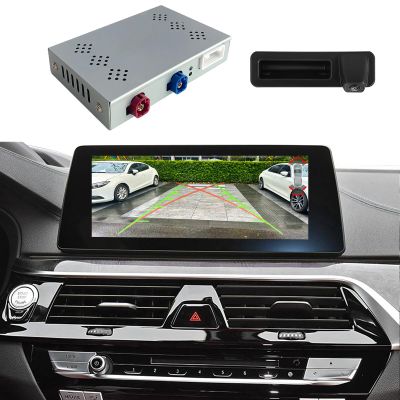 Backup Camera Interface Module for BMW EVO iDrive 5/6 Systems - Compatible with F20/F21/F22/F23/F30/F31/F32/F33/F34/F36/G30/G31/F10/F11/F48/F25/F26/F15/F16 2017-2019 & MINI 2019-2023