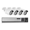 H.265+ 8CH 5MP HD POE NVR Kit CCTV Security System AI Audio Face Detect IP Camera Outdoor 2592X1944 P2P Video Surveillance Set(2T,8CH NVR and 4 Camera_UK Plug) view 1