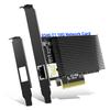 10Gb Base-T PCI-e Network Card, Intel X540-T1 Controller, NICGIGA 10Gbps Ethernet Adapter with 10Gbe RJ45 Port  10G NIC Card, Support Windows/Windows Server/Linux/Vmware/ESX view 1